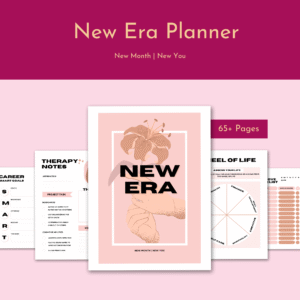 New Era Planner – Wellness, Self-Care & Productivity Printable