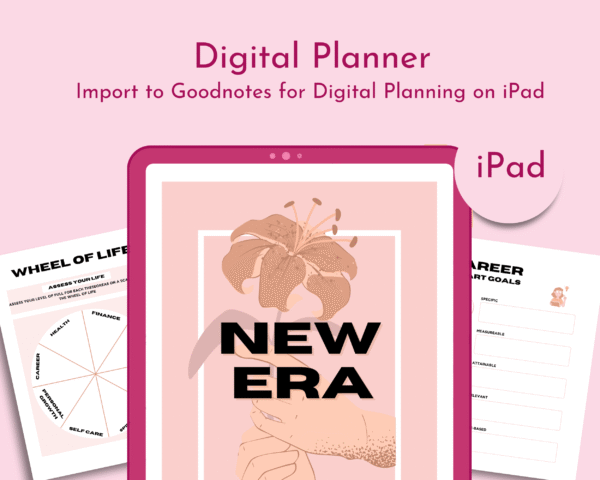 New Era Planner – Wellness, Self-Care & Productivity Printable - Image 4