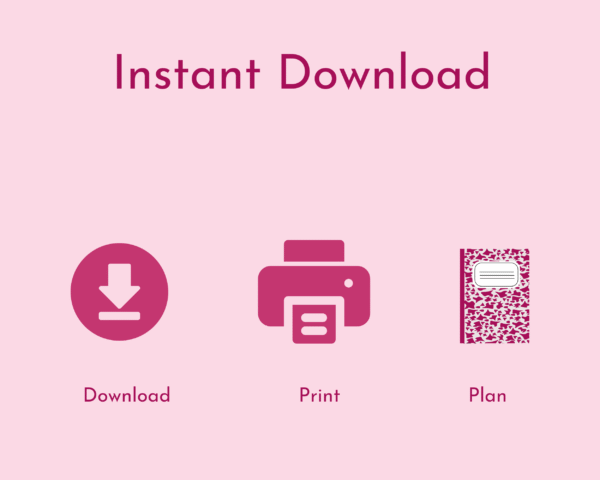 Printable Budget by Paycheck Workbook Planner Bundle - Image 12