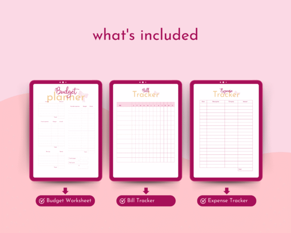Printable Budget by Paycheck Workbook Planner Bundle - Image 9