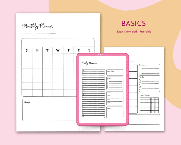 ✨ Ultimate Planner Bundle – Daily, Weekly & Monthly Printable Set ✨ - Image 10