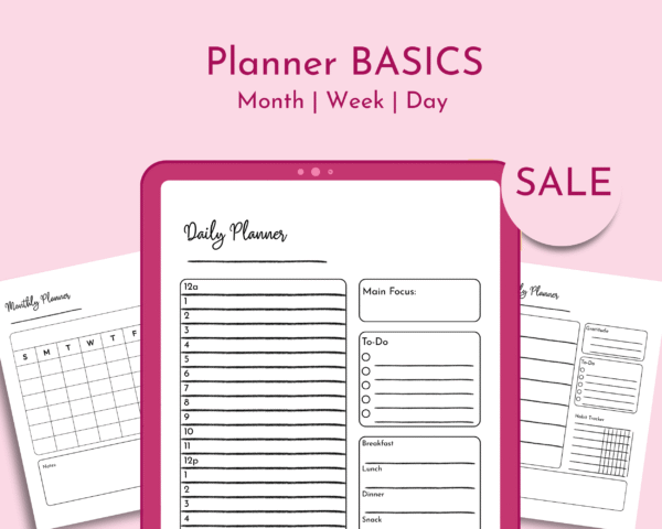 ✨ Ultimate Planner Bundle – Daily, Weekly & Monthly Printable Set ✨ - Image 11