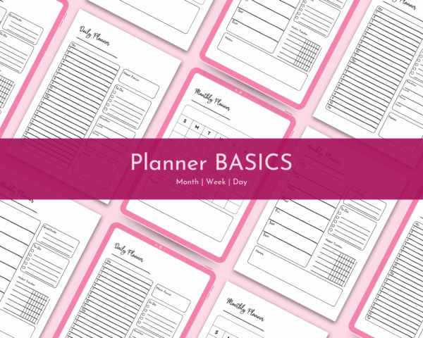 ✨ Ultimate Planner Bundle – Daily, Weekly & Monthly Printable Set ✨ - Image 3