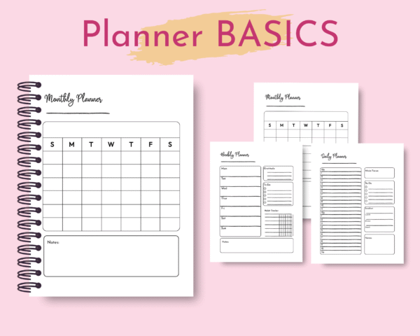 ✨ Ultimate Planner Bundle – Daily, Weekly & Monthly Printable Set ✨ - Image 4