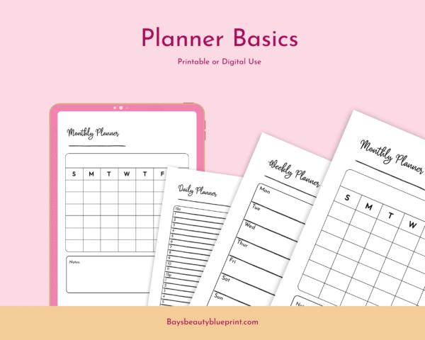 ✨ Ultimate Planner Bundle – Daily, Weekly & Monthly Printable Set ✨ - Image 6