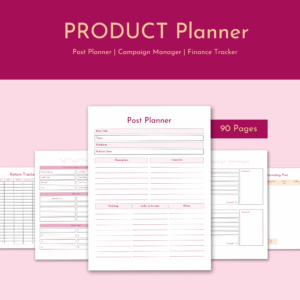 ✨ Business & Craft Planning Printables Bundle ✨