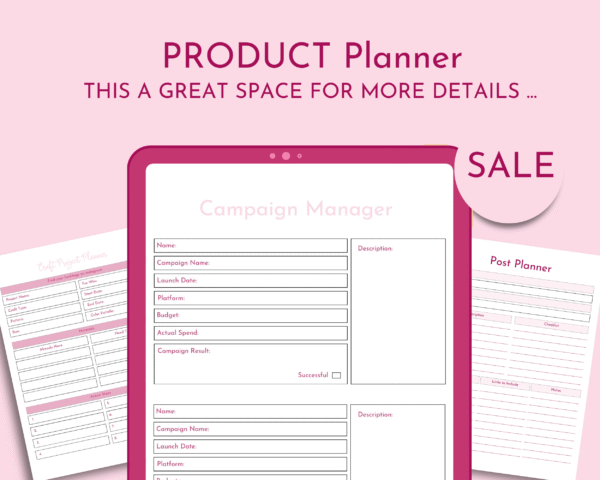 ✨ Business & Craft Planning Printables Bundle ✨ - Image 8