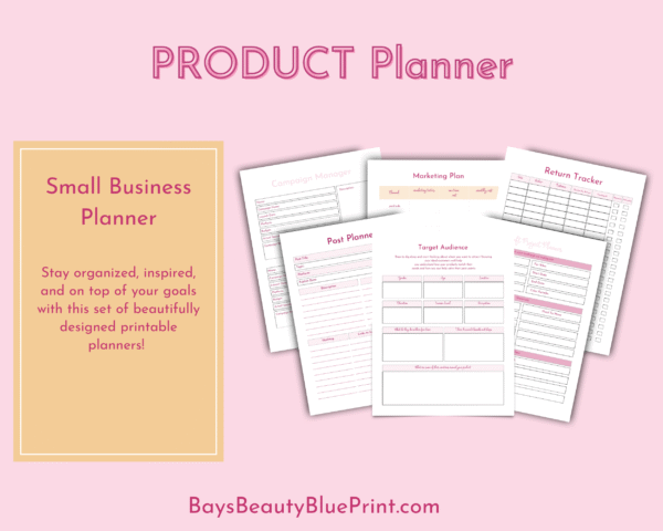 ✨ Business & Craft Planning Printables Bundle ✨ - Image 3