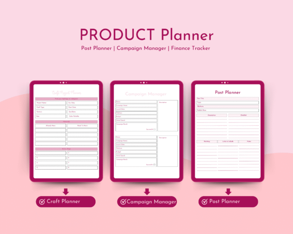 ✨ Business & Craft Planning Printables Bundle ✨ - Image 10