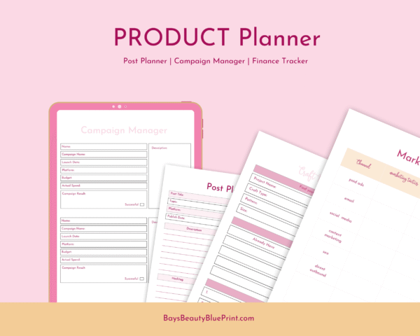 ✨ Business & Craft Planning Printables Bundle ✨ - Image 12