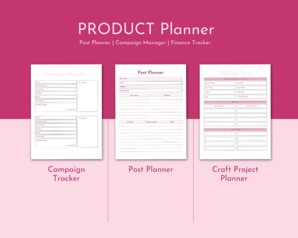 ✨ Business & Craft Planning Printables Bundle ✨ - Image 4